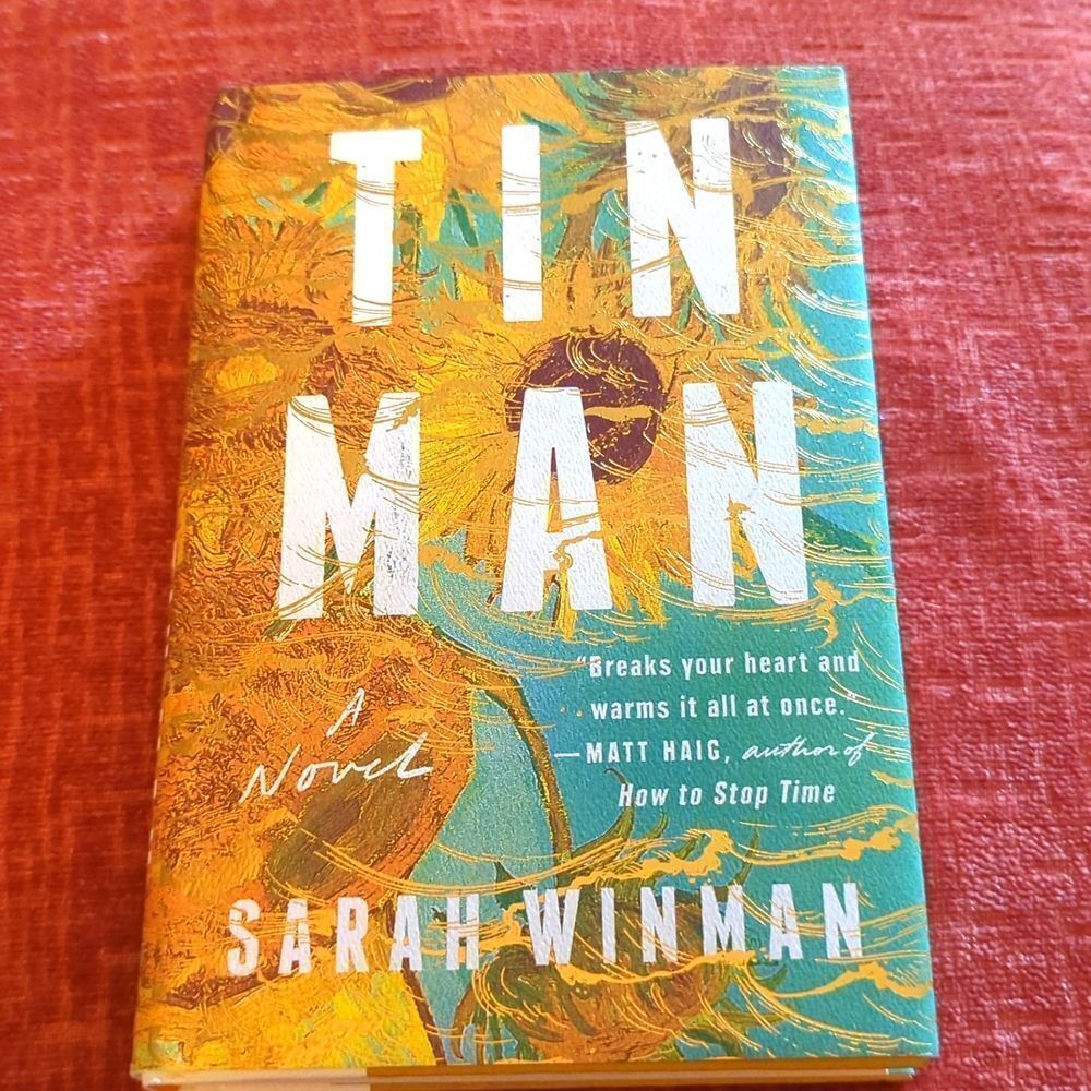4/$10 TIN Man a novel by Sarah winman